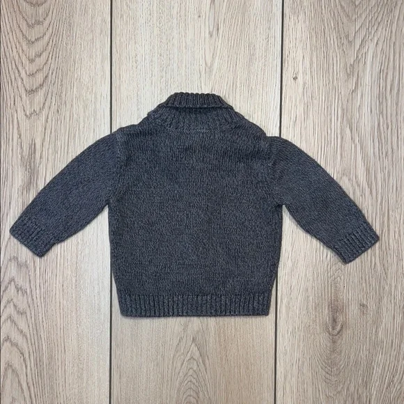Carter's Gray Button-Up Sweater - Picture 8 of 14